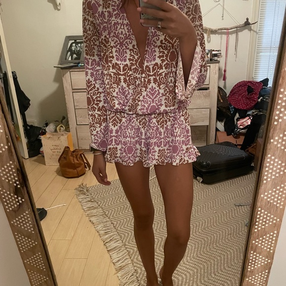 Vintage Havana patterned romper - Picture 3 of 3